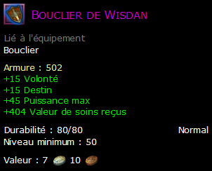 Bouclier de Wisdan