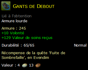 Gants de Debout