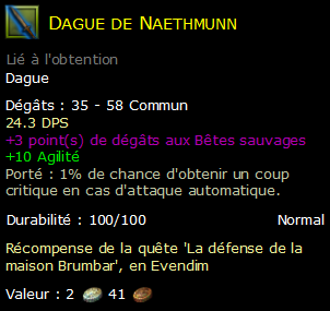 Dague de Naethmunn