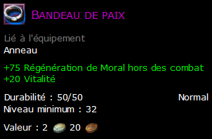 Bandeau de paix