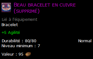 Beau bracelet en cuivre (supprimé)