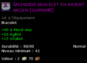 Splendide bracelet en argent ancien (supprimé)