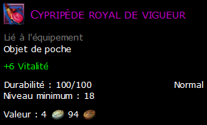 Cypripède royal de vigueur