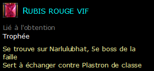 Rubis rouge vif