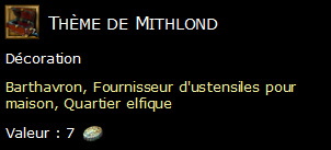 Thème de Mithlond