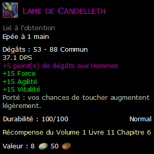 Lame de Candelleth