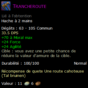 Trancheroute