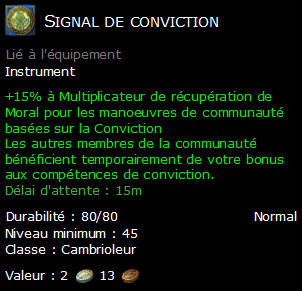 Signal de conviction