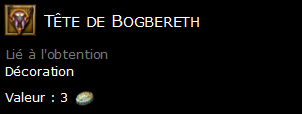 Tête de Bogbereth