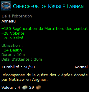 Chercheur de Kruslë Lannan