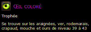 Œil coloré