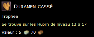 Duramen cassé