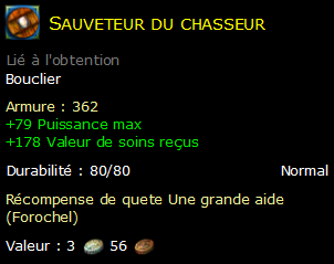 Sauveteur du chasseur