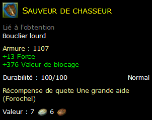 Sauveur de chasseur