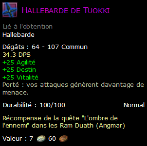 Hallebarde de Tuokki