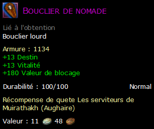 Bouclier de nomade