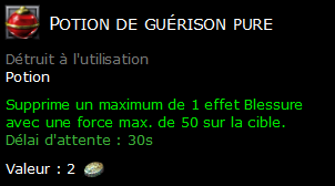 Potion de guérison pure