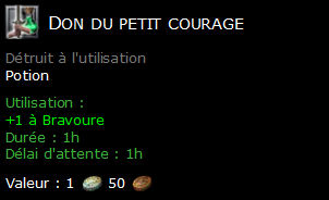 Don du petit courage