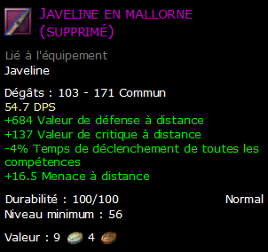 Javeline en mallorne (supprimé)