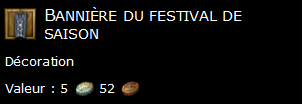 Bannière du festival de saison