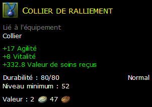 Collier de ralliement