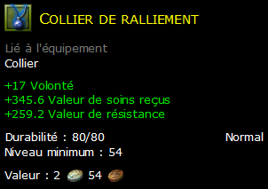 Collier de ralliement