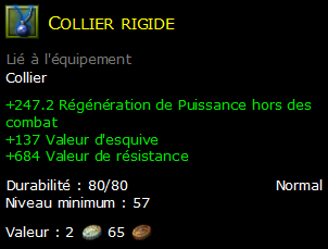 Collier rigide