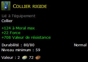 Collier rigide