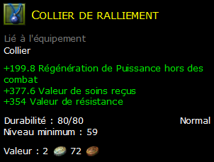 Collier de ralliement