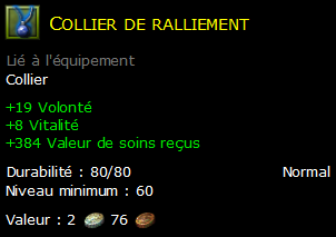 Collier de ralliement