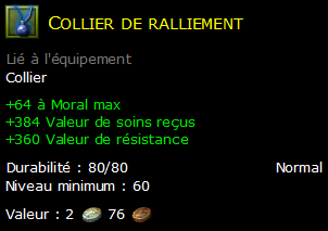 Collier de ralliement