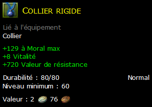 Collier rigide