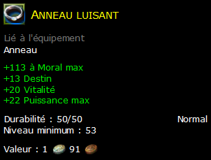 Anneau luisant