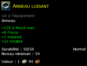 Anneau luisant