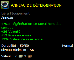 Anneau de détermination