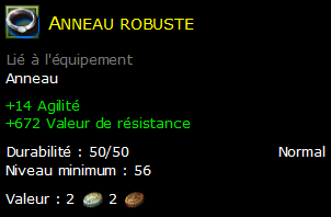 Anneau robuste