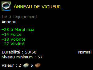 Anneau de vigueur