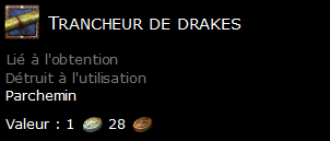 Trancheur de drakes