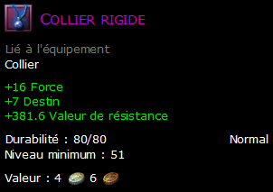 Collier rigide