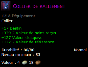 Collier de ralliement