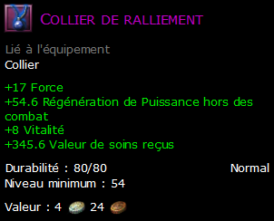 Collier de ralliement