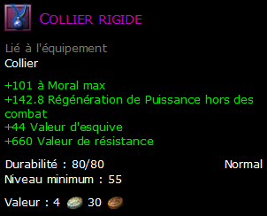 Collier rigide