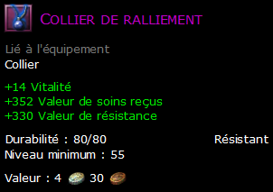 Collier de ralliement