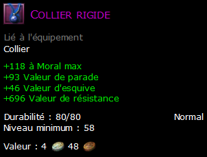 Collier rigide