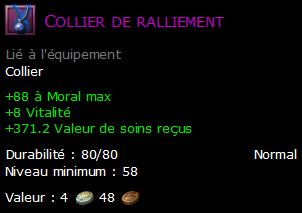 Collier de ralliement