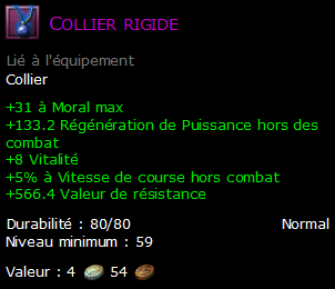 Collier rigide