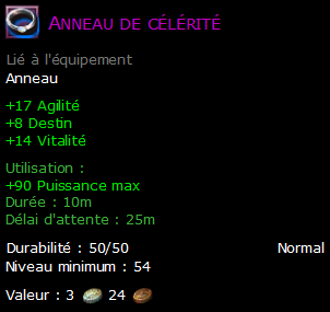 Anneau de célérité