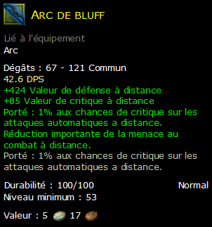 Arc de bluff