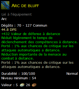 Arc de bluff