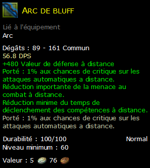 Arc de bluff